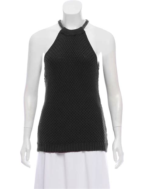 michael kors knit blouse|Michael Kors sleeveless tops.